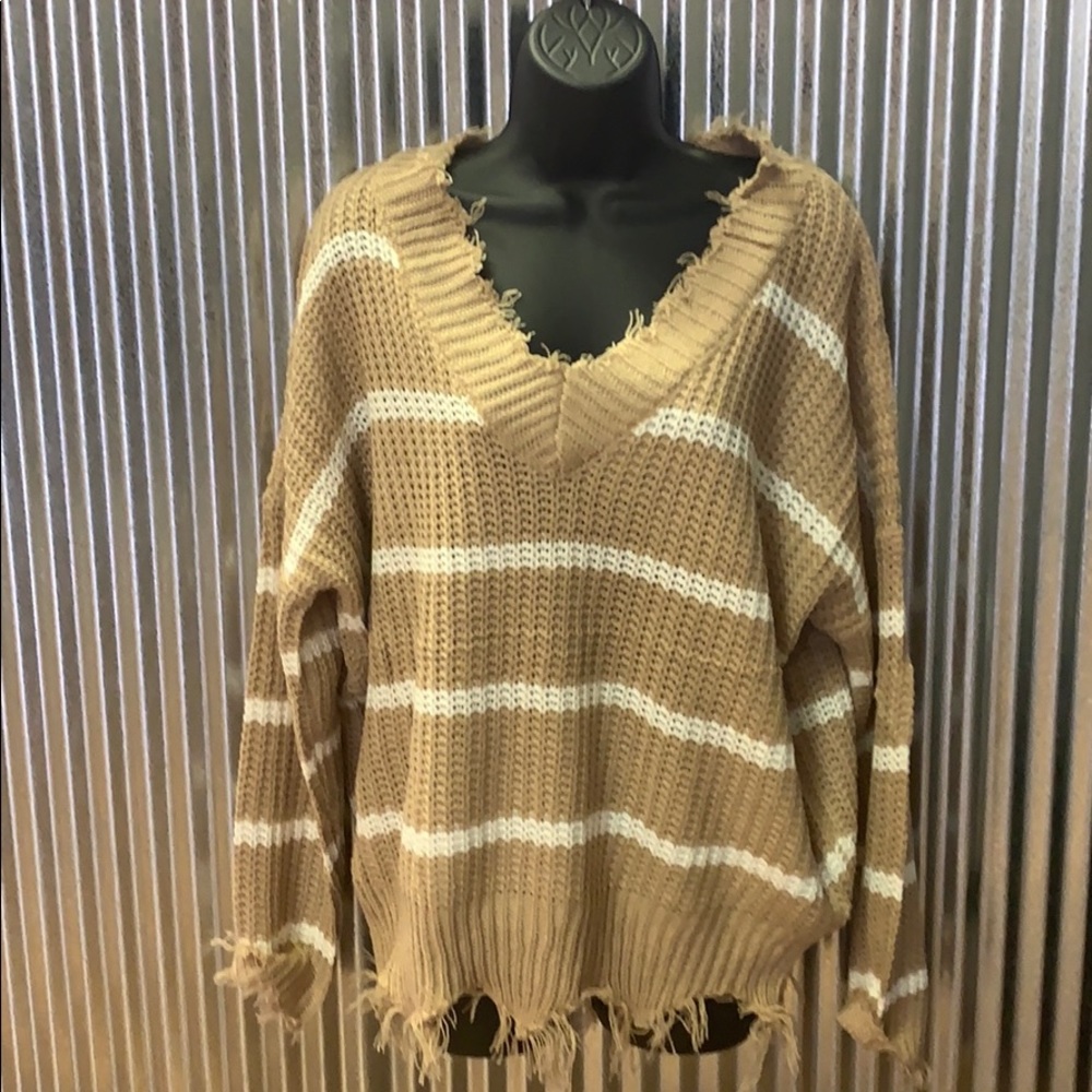 Distressed Sweater